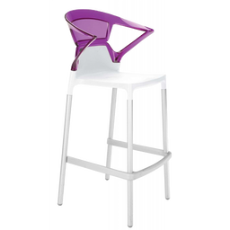 Барне крісло Papatya Ego-K, білий з фіолетовим (4820123440028)