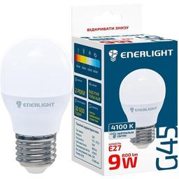 Светодиодная лампа Enerlight G45, 9W, 4100K, E27 (G45E279SMDNFR)