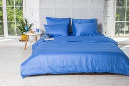 Комплект постельного белья Ecotton, сатин, евростандарт, 220х210, Blue (18590)