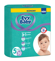 Подгузники Evy Baby 5 (11-25 кг), 30 шт.