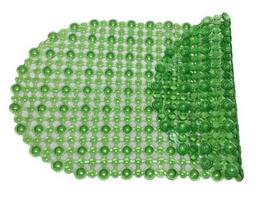 Килимок для ванної кімнати Helfer, 39×69 см, зелений (59-255-005)