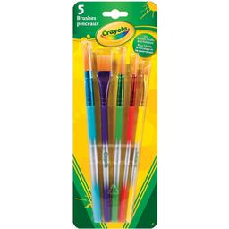 Пензлики для малювання фарбами Crayola, 5 шт. (3007)
