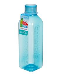 Пляшка для води, квадратна 1 л, синій (890-1 blue)