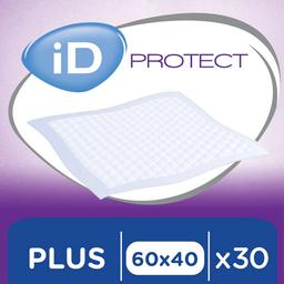 Одноразові гігієнічні пелюшки iD Protect Expert Plus, 60x40 см, 30 шт.
