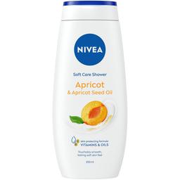 Гель-догляд для душу Nivea Крем Абрикоса та олія абрикосових кісточок 250 мл