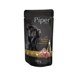 Вологий корм для собак Dolina Noteci Piper з курячим серцем і коричневим рисом, 150 г (DN122-301752)