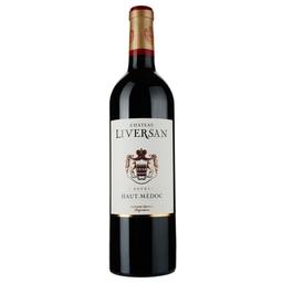Вино Chateau Liversan Haut Medoc 2015 червоне сухе 0.75 л