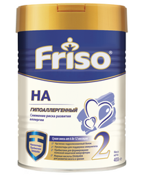 Сухая молочная смесь Friso HA Фрисолак ГА 2 (гипоаллергенный), 400 г