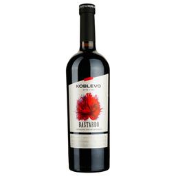 Вино Koblevo Bastardo красное полусладкое 9.5-12% 0.75 л (260694)