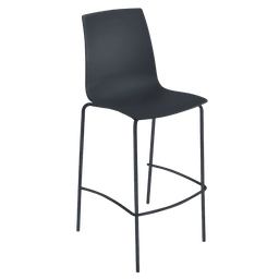 Барний стілець Papatya X-Treme BSL, темно-сірий (4823044305834)