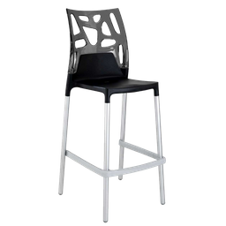 Барний стілець Papatya Ego-Rock, чорний (815048)