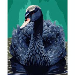Картина по номерам Santi Черный лебедь, 40х50 см (954514)