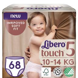 Набор подгузников-трусиков Libero Touch Pants 5 (10-14 кг), 68 шт. (2 уп. по 34 шт.)