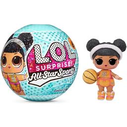 Игровой набор-сюрприз с куклой L.O.L. Surprise All Star Sports Баскетболистки, в ассортименте (579816)