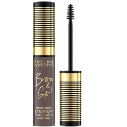 Тушь для бровей Eveline Brow & Go Ash Brown тон 04, 6 мл (LTUBRWI04)