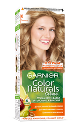 Фарба для волосся Garnier Color Naturals, відтінок 8 (Глибокий пшеничний), 10 мл (C4430726)