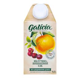 Сок Galicia Яблочно-вишневый прямого отжима 500 (549585)