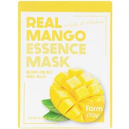 Маска для обличчя FarmStay Real Mango Essence Mask з манго екстрактом 23 мл
