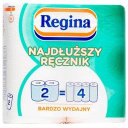 Бумажные полотенца Regina, двухслойные, 2 рулона (414700)