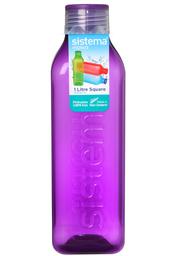 Пляшка для води Sistema, квадратна, 1 л, фіолетовий (890-4 purple)