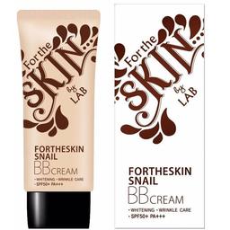 Тональный BB крем для лица с муцином улитки Fortheskin Snail BB Cream SPF50+/PA+++, 50 мл