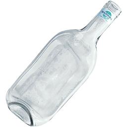Стеклянная тарелка Mazhura Vine из сплюснутой винной бутылки прозрачная (mz718618)