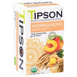Чай травяной Tipson Ашваганда Имбирь и персик, 30 г (828037)