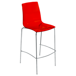 Барный стул Papatya X-Treme BSL, красный (4820082990268)