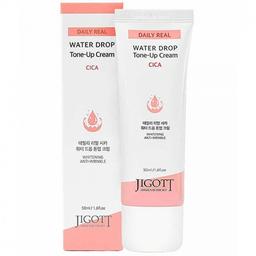 Увлажняющий крем для лица Jigott Daily Real Cica Water Drop Tone Up Cream Центелла, 50 мл