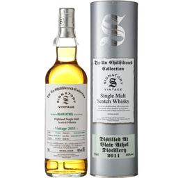 Віскі Signatory Vintage Blair Athol Unchillfiltered Single Malt Scotch Whisky 46% 0.7 л у подарунковій коробці