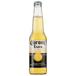 Пиво Corona Extra світле пастеризоване 4.5% 0.33 л (839544)