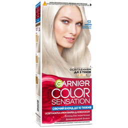 Краска для волос Garnier Color Sensation тон S1 (пепельный ультраблонд), 110 мл (C6297001)