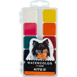Краски акварельные Kite Dogs 10 цветов (K23-060)