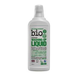 Органическая жидкость для мытья посуды Bio-D Washing Up Liquid Fragrance Free, без запаха, 750 мл