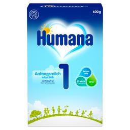 Суха молочна суміш Humana 1 з пребіотиками, LC PUFA і нуклеотидами, 600 г