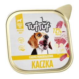 Влажный корм для взрослых собак Tuf Tuf паштет из мяса утки, 300 г (472400)
