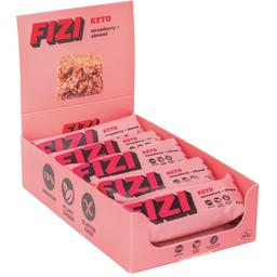 Набір протеїнових батончиків Fizi Кето Strawberry + Almond 10 шт.