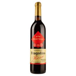 Вино Fratelli Fragolino Rosso, червоне, напівсолодке, 0,7 л