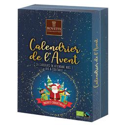 Набір шоколаду Bovetti Адвент календар органічний 150 г