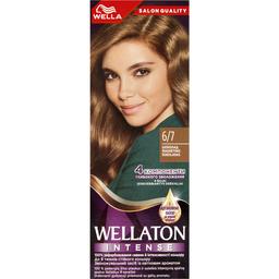 Інтенсивна крем-фарба для волосся Wellaton, відтінок 6/7 (Магнітичний шоколад), 110 мл