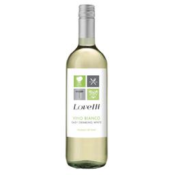 Вино Lovelli Vino Bianco d'Italia, белое, сухое, 11%, 0,75 л