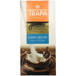 Шоколад молочный Trapa, без сахара, 80 г