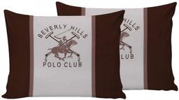 Наволочки Beverly Hills Polo Club BHPC 029 Brown, 70х50 см, коричневий, 2 шт. (2000022202558)