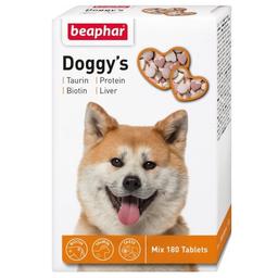 Ласощі для собак Beaphar Doggy's Mix з таурином, біотином та протеїном, 180 шт. (12568)