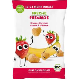 Органічні кукурудзяні палички Freche Freunde Полуниця-Банан 30 г (523094)