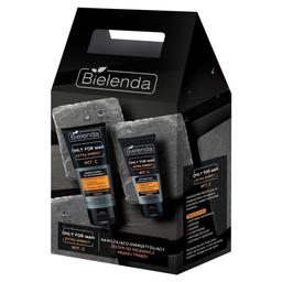 Подарунковий набір Bielenda Only For Men Extra Energy: Зволожуючий крем 50 мл + Гель для вмивання 150 мл
