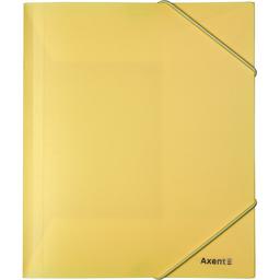 Папка на резинках Axent Pastelini А5 желтая (1514-26-A)