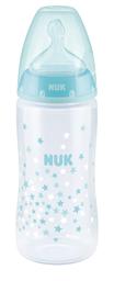 Бутылочка для кормления NUK First Choice Plus Звезда, c силиконовой соской, р.1, 300 мл (3952363)