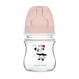 Антиколиковая бутылочка для кормления Canpol babies Easystart Toys, 120 мл, розовый (35/220_pin)
