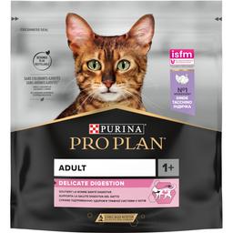 Сухой корм для кошек с чувствительным пищеварением Purina Pro Plan Delicate, с индейкой, 400 г (12372502)